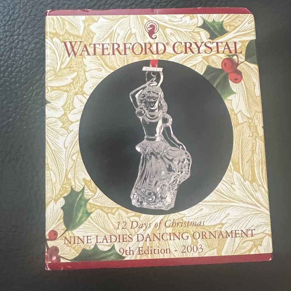 Waterford ornament nine ladies dancing
